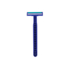 5pcs/set Factory Wholesale Rubber Handle Twin Blade Disposable Razor 