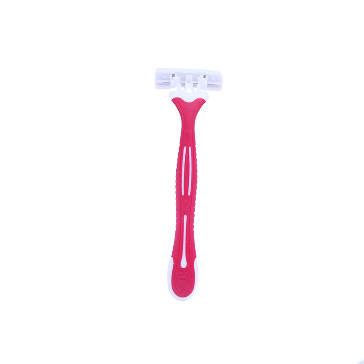 Modern Style Trendy Style Durable Straight Triple Blade Shaving Razor 