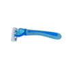 Six Blades Razor Replaceable Cutter Head blue for men