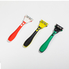 Five Blade Razor Red Handle