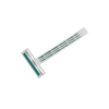 Twin blade disposable razor for men