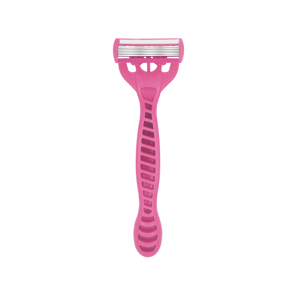Six Blades Razor Replaceable Pink for women