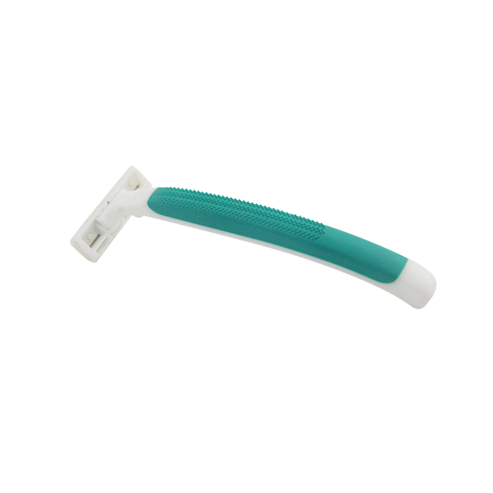Hot Sale Factory Supply 3pcs/bag Hotel Cheap Disposable Men's Twin Blade Razor